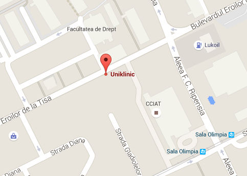 Harta cabinet UNIKLINIC